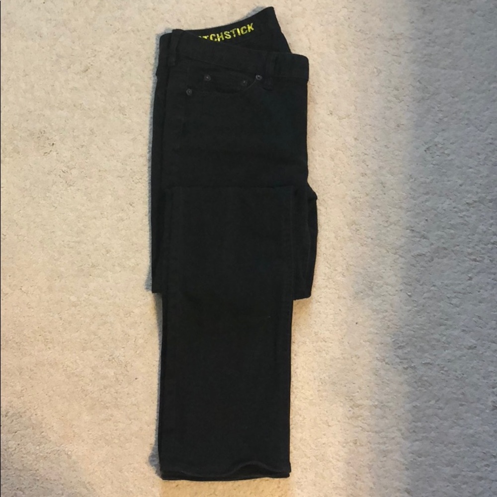 Matchstick straight jeans